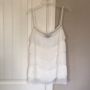 Fun and sexy fringed top